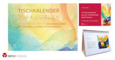 Stefan Krauch: Die Wochensprüche aus dem Seelenkalender Rudolf Steiners. © Info3 Verlag