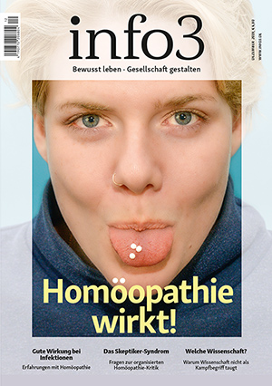 Zeitschrift info3, Ausgabe Dezember 2019. © Info3 Verlag