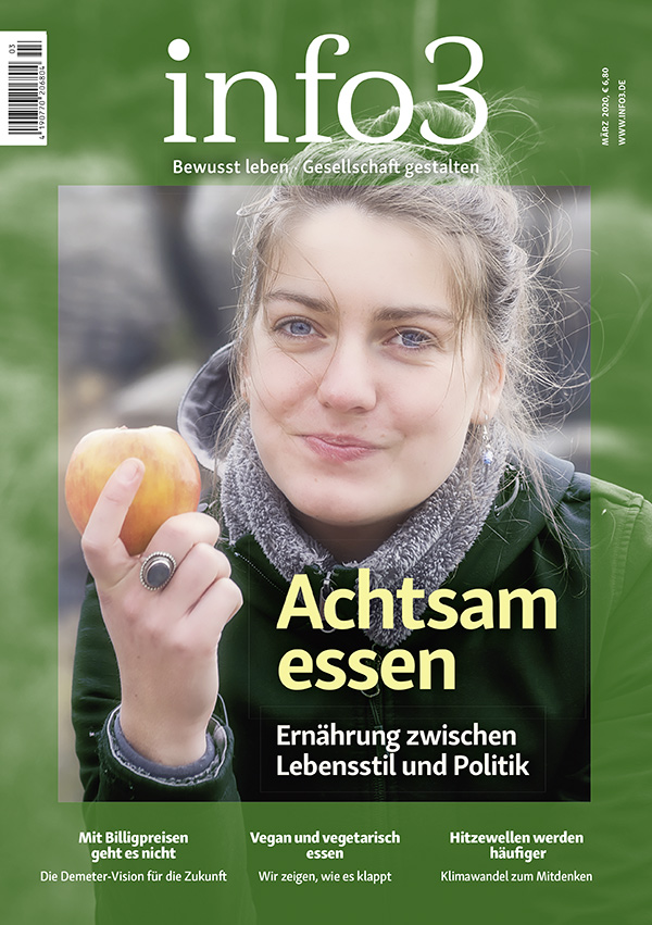 Zeitschrift info3 März 2020. © Info3 Verlag